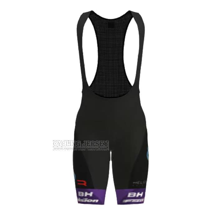 2023 Cycling Jersey Burgos BH Fuchsia Short Sleeve and Bib Short